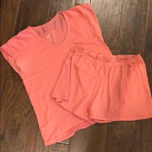 Eileen Fisher organic cotton pajama set